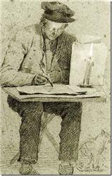 Portrait of Henri De Braekeleer: Self-portrait